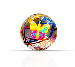 Led Flashing Ball Rubber Bouncing